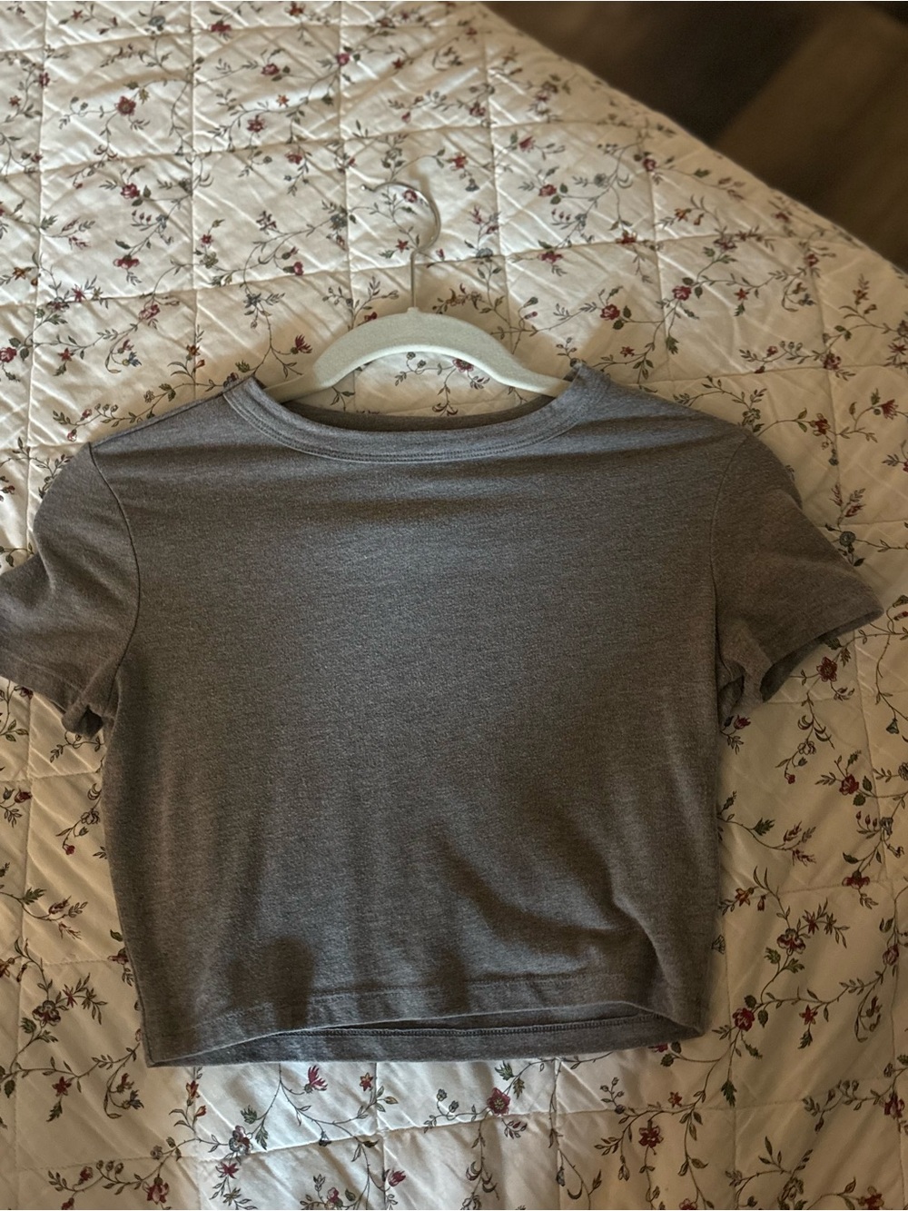 Wild Fable Gray Crop Top
